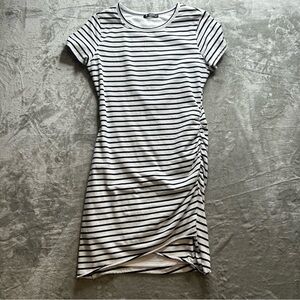 BTFBM Striped Black and White Dress